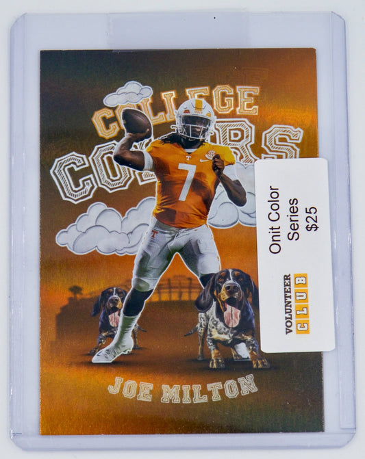 Joe Milton III ONIT Color Series - The Volunteer Club