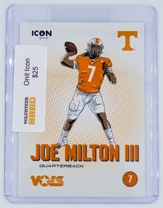 Joe Milton III ONIT Icon - The Volunteer Club
