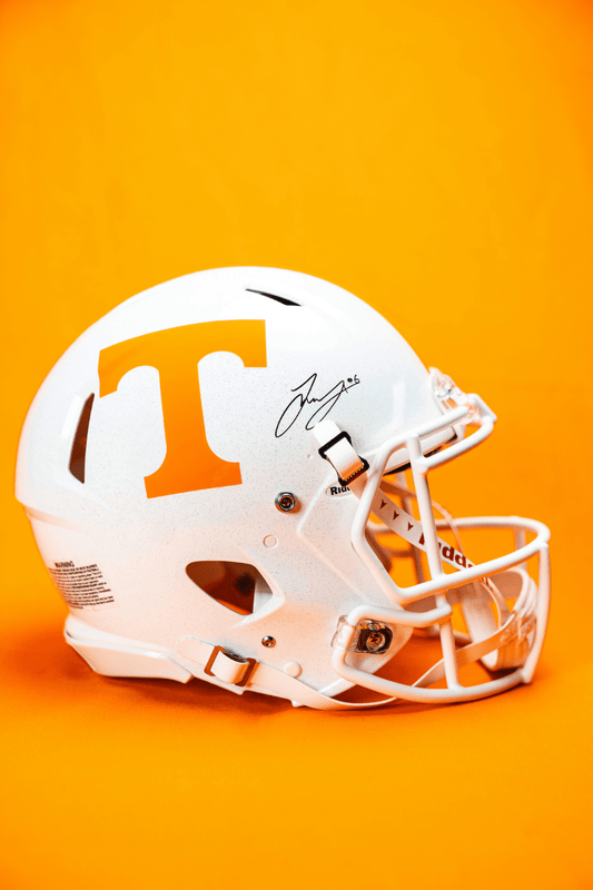 Joey Aguilar Autographed Authentic Helmet - The Volunteer Club