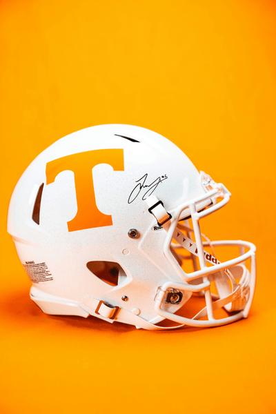 Joey Aguilar Autographed Authentic Helmet