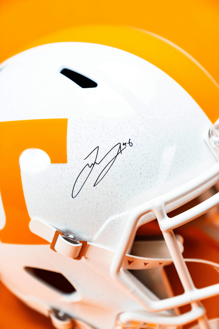 Joey Aguilar Autographed Replica Helmet - The Volunteer Club