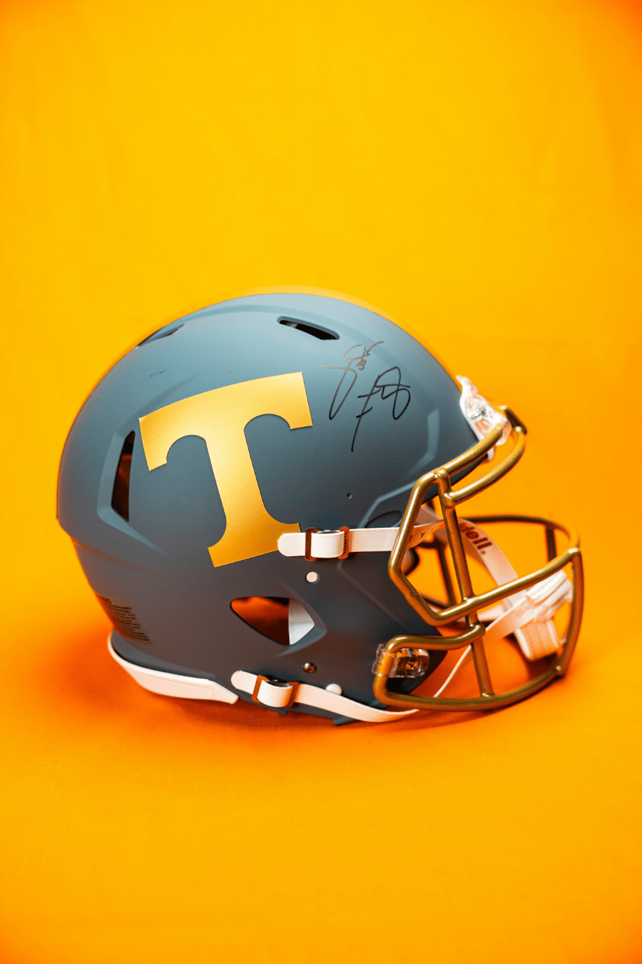 Josh Heupel Autographed Authentic Tennessee Helmet - The Volunteer Club