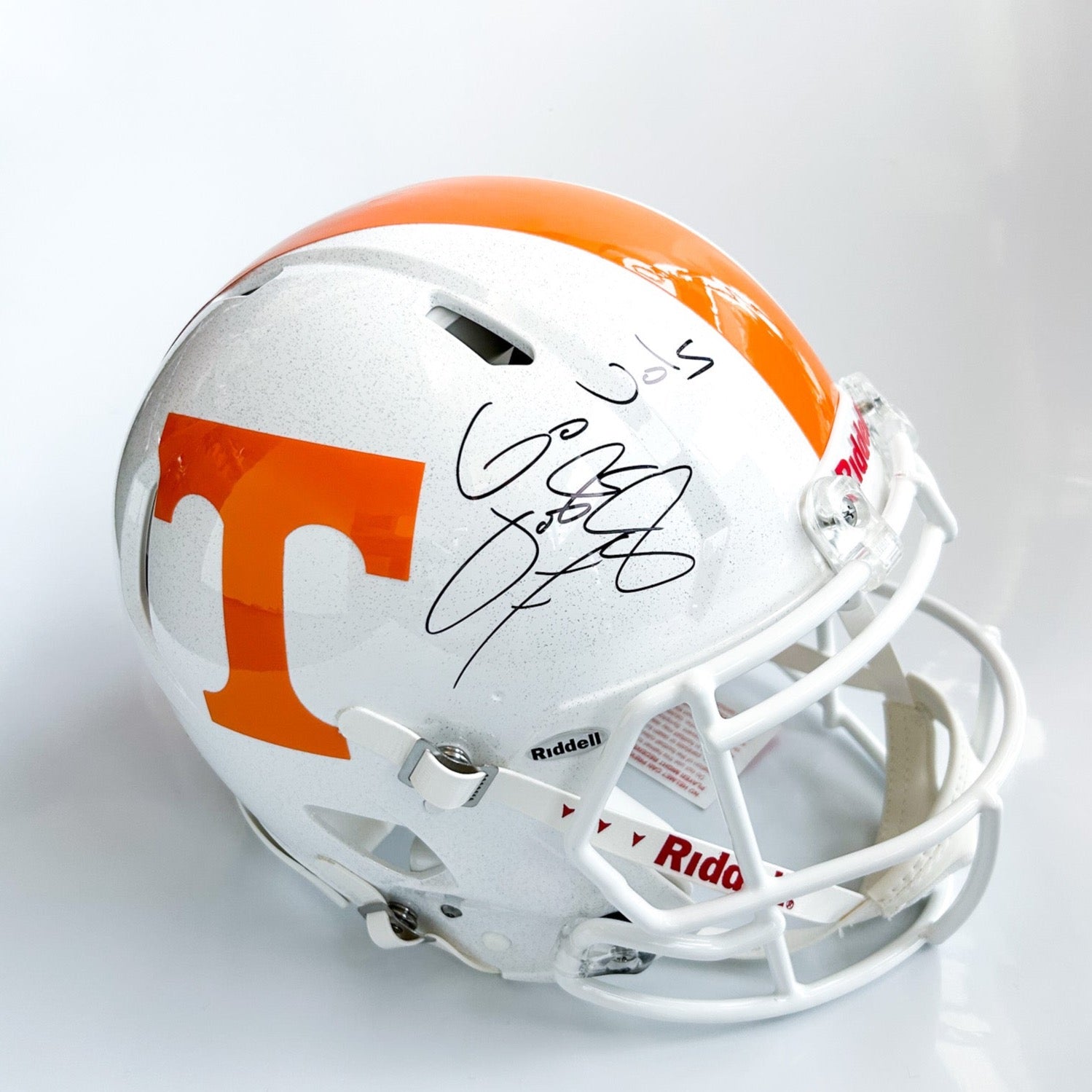 Josh Heupel Autographed Full Size Authentic Helmet - The Volunteer Club