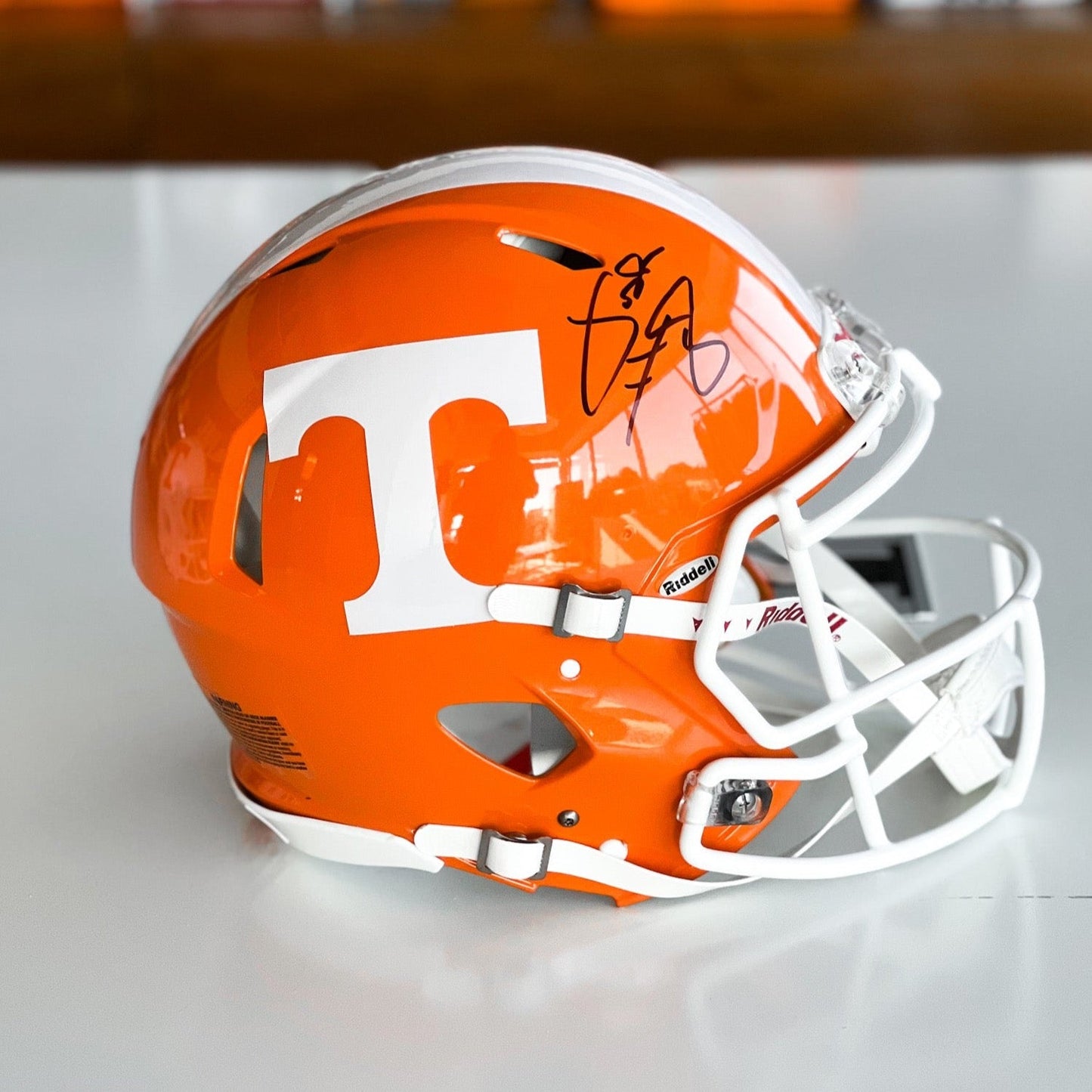 Josh Heupel Autographed Full Size Authentic Helmet - The Volunteer Club