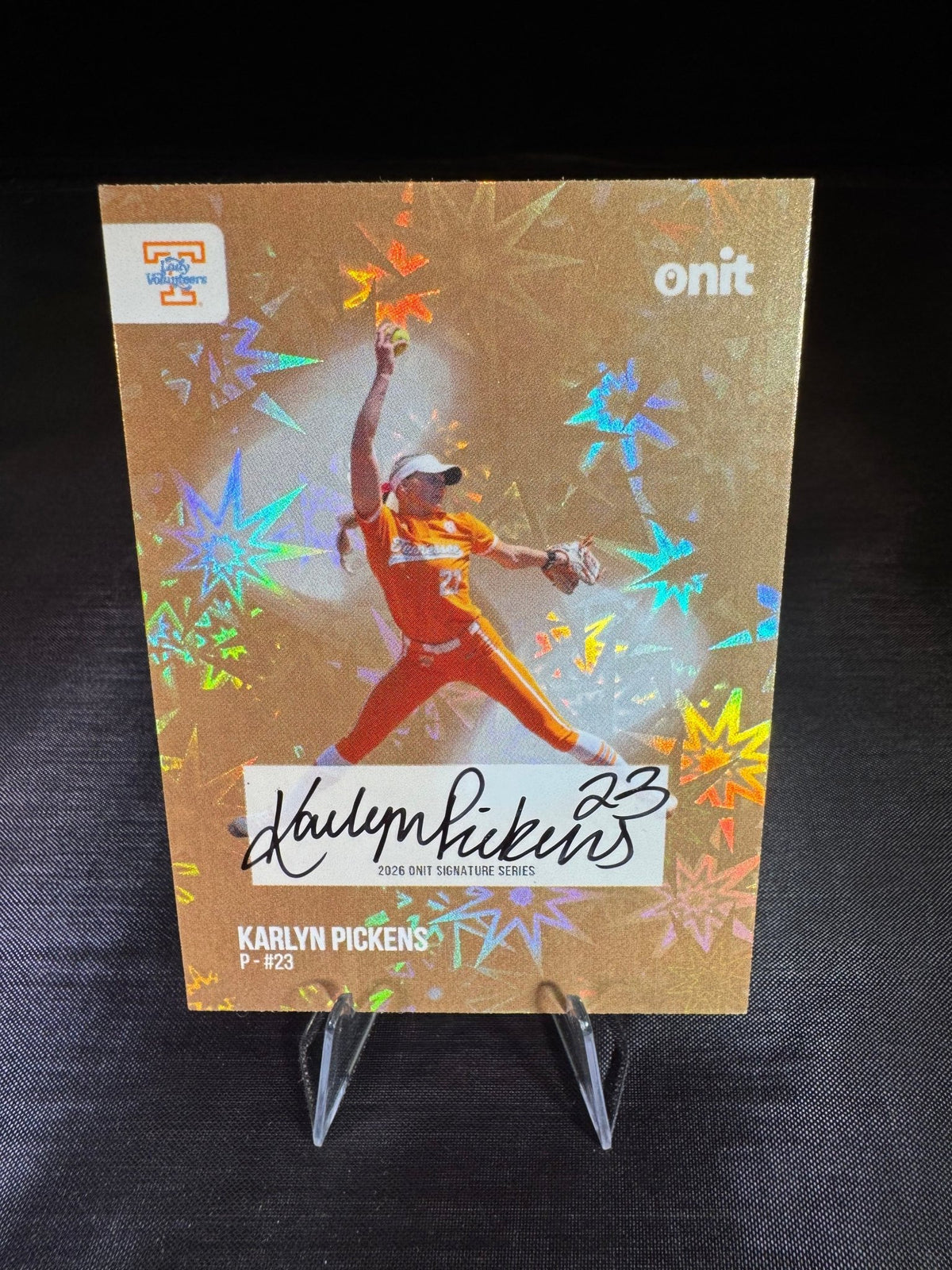 Karlyn Pickens ONIT Signed Card - The Volunteer Club