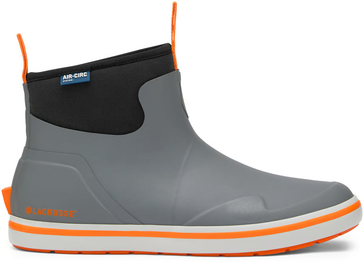 Lacrosse Gray/Orange Alpha Deck Boot