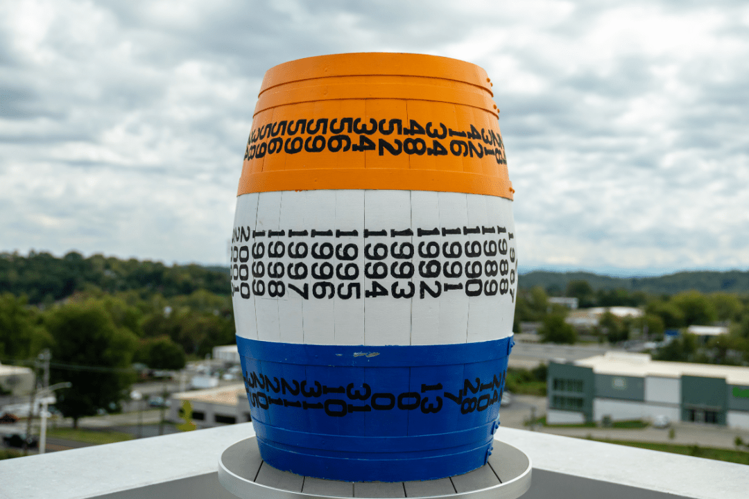 LIVE AUCTION Replica Beer Barrel - The Volunteer Club