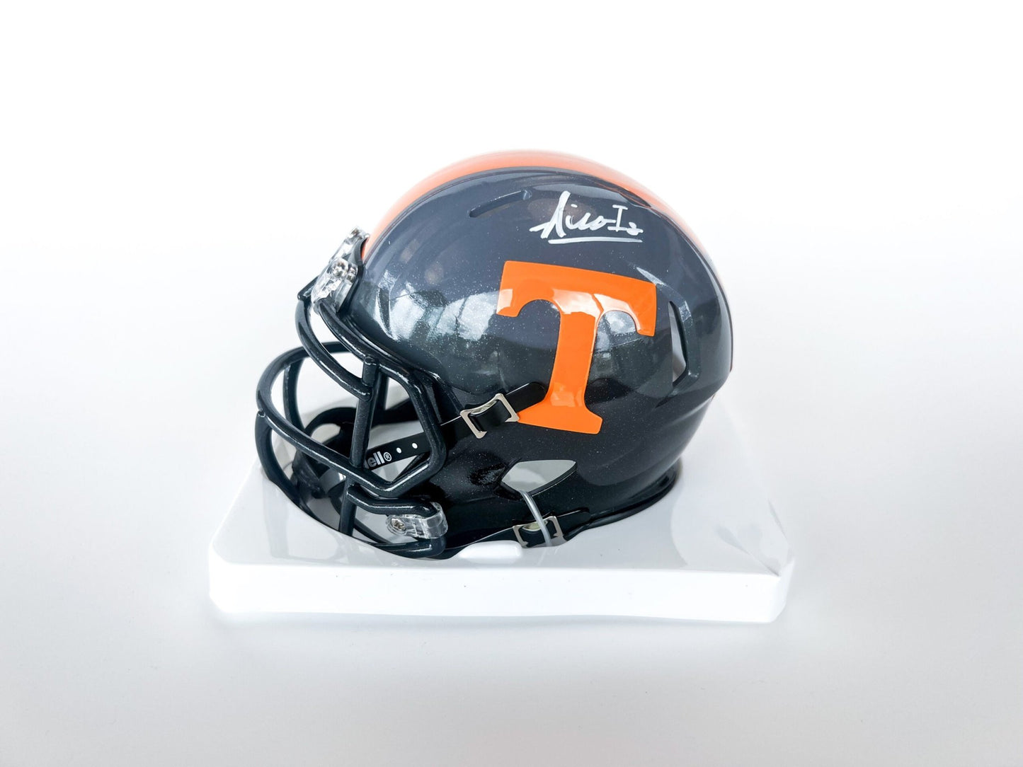 Nico Iamaleava Autographed Mini Helmet - The Volunteer Club