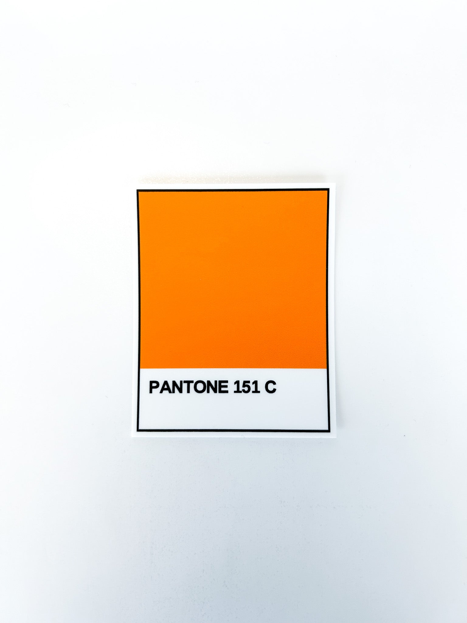 Pantone 151C Sticker - The Volunteer Club