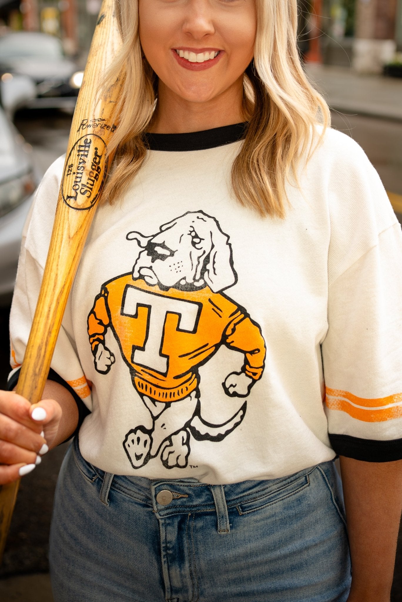 Ragabond Vintage Smokey Ringer Tee - The Volunteer Club