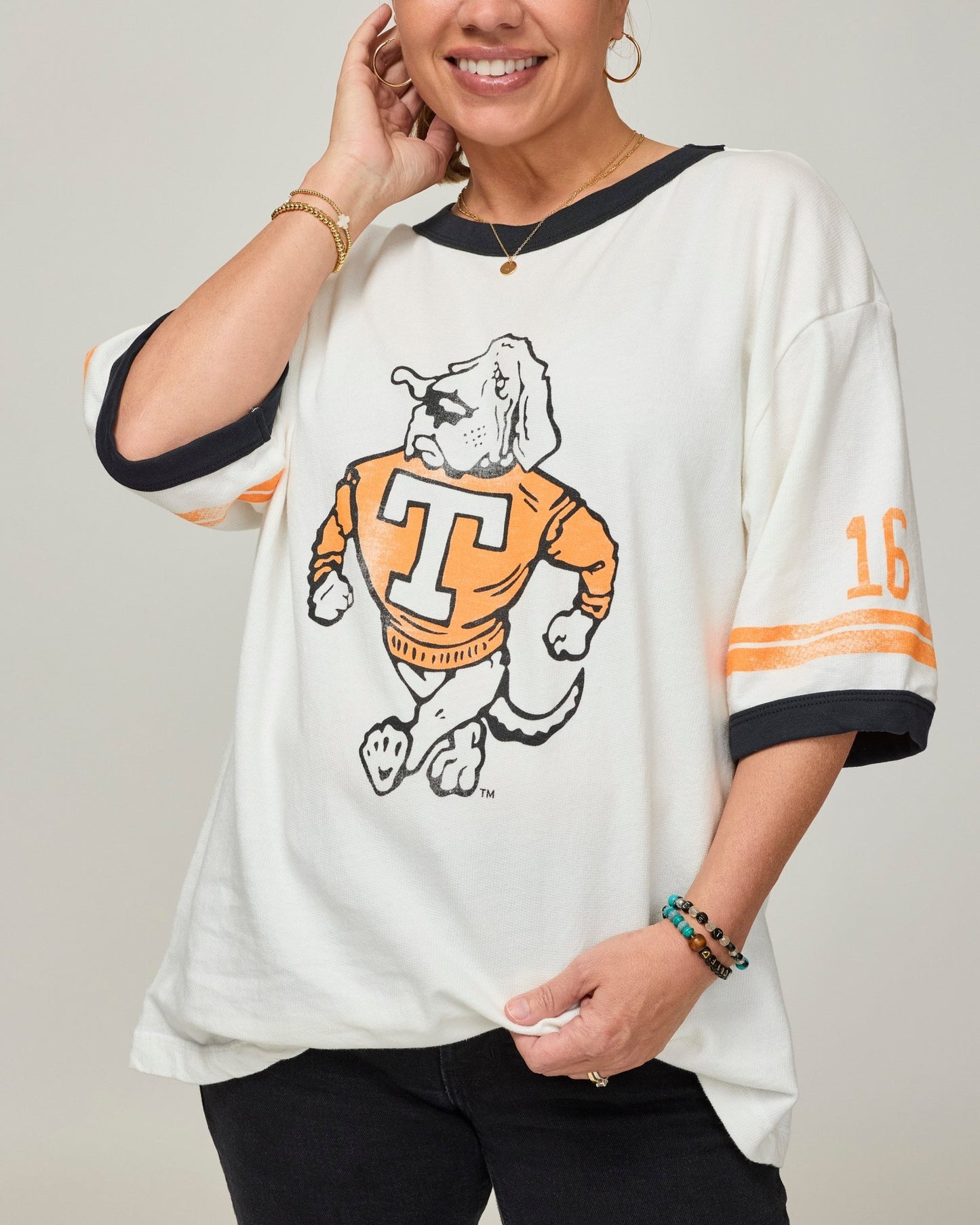 Ragabond Vintage Smokey Ringer Tee - The Volunteer Club