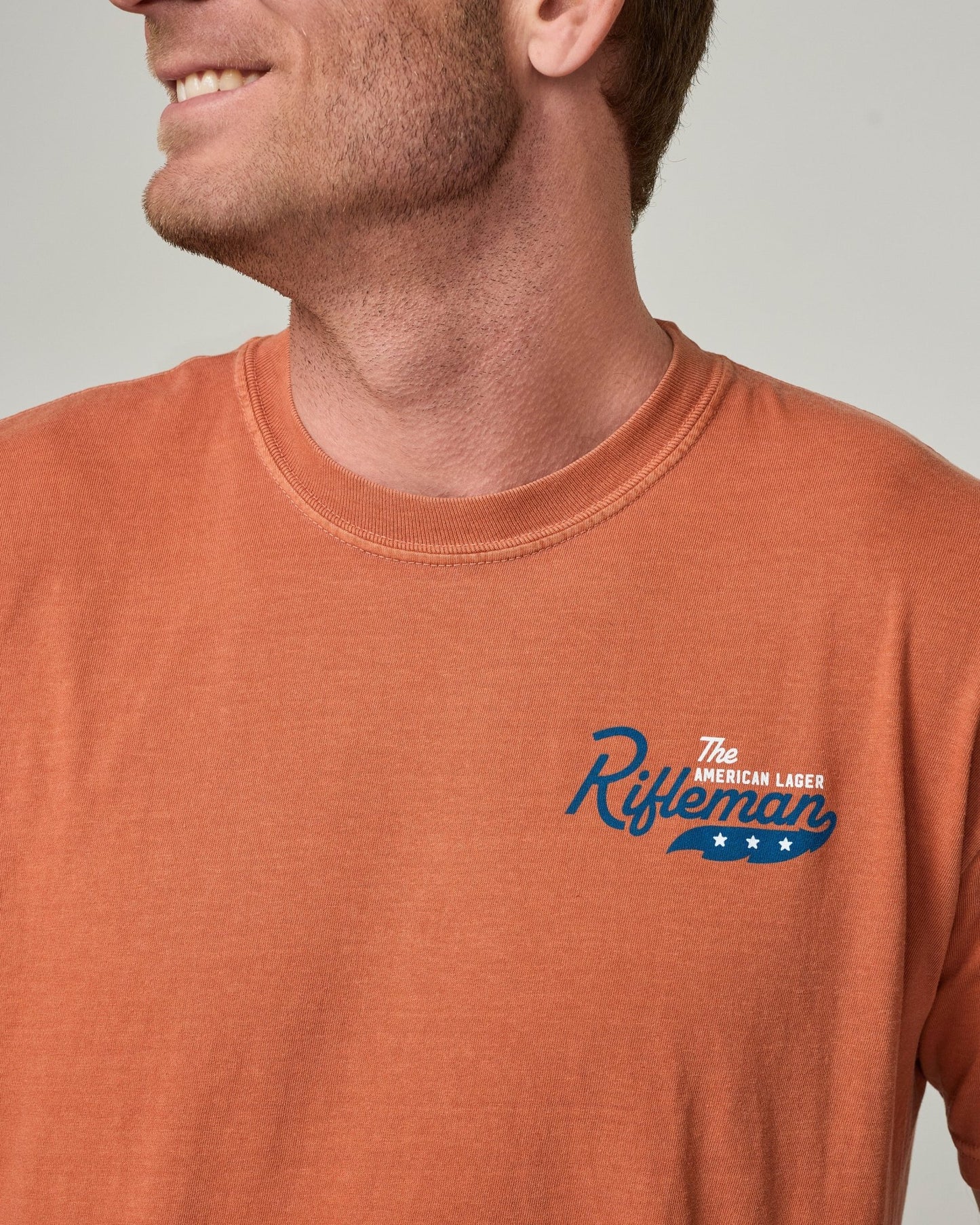 Rifleman Lager T-Shirt - The Volunteer Club