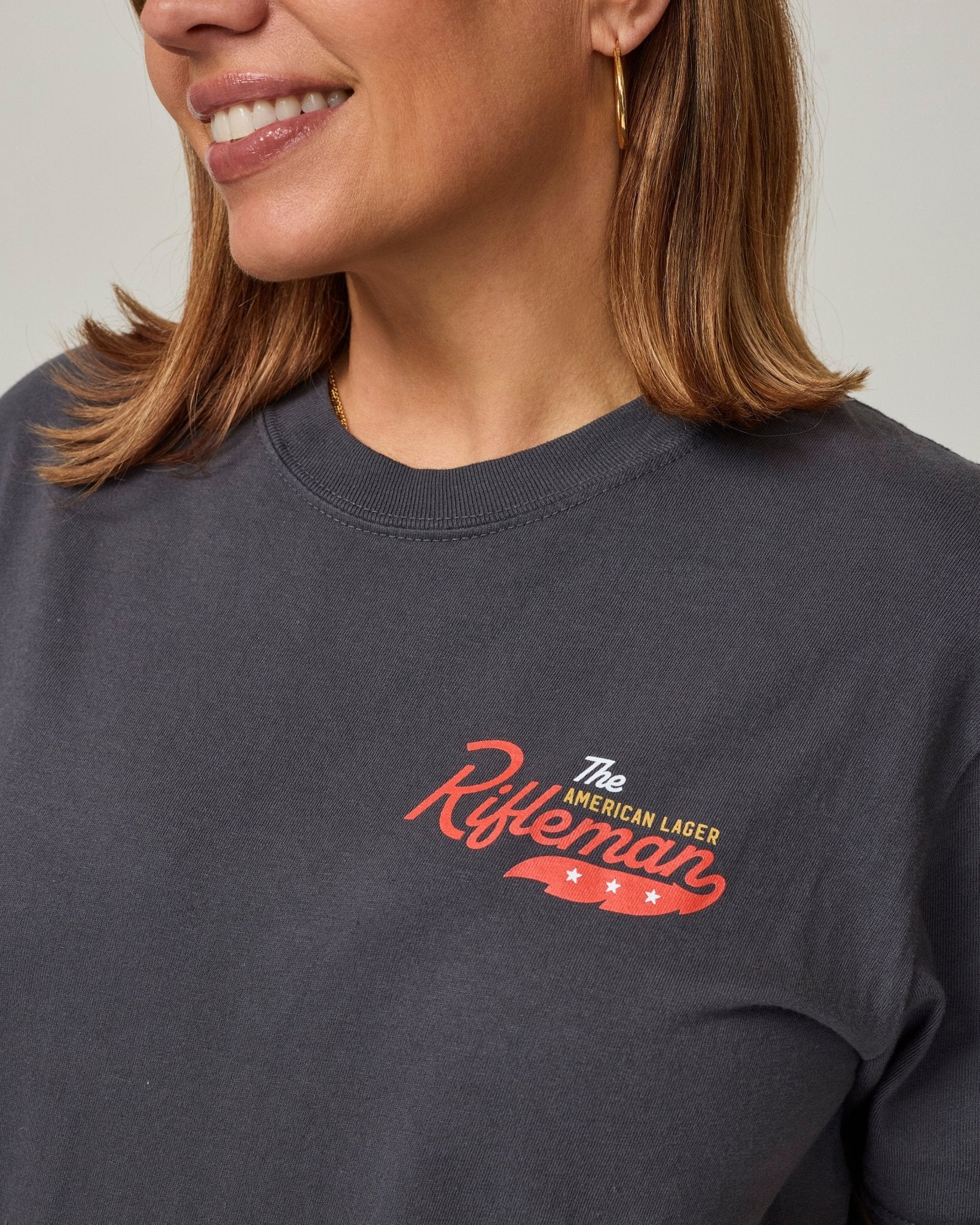 Rifleman Lager T-Shirt - The Volunteer Club