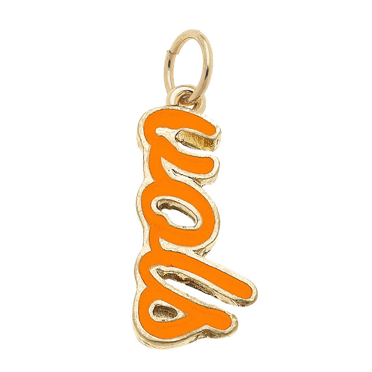 Tennessee Volunteers Enamel Script Charm - The Volunteer Club