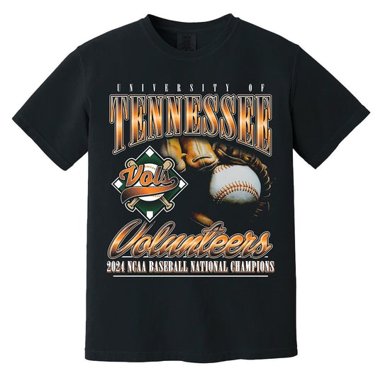 Tennessee Volunteers NCAA Baseball National Champions Graphic Tee - The Volunteer Club