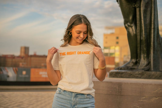 The Right Orange T-Shirt - The Volunteer Club