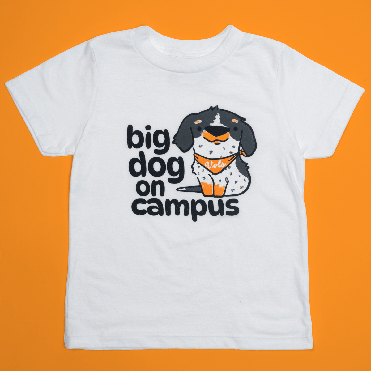 Toddler Big Dog on Campus tee - The Volunteer Club