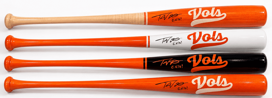 Tony Vitello Autographed Full Size Wood Bat - The Volunteer Club