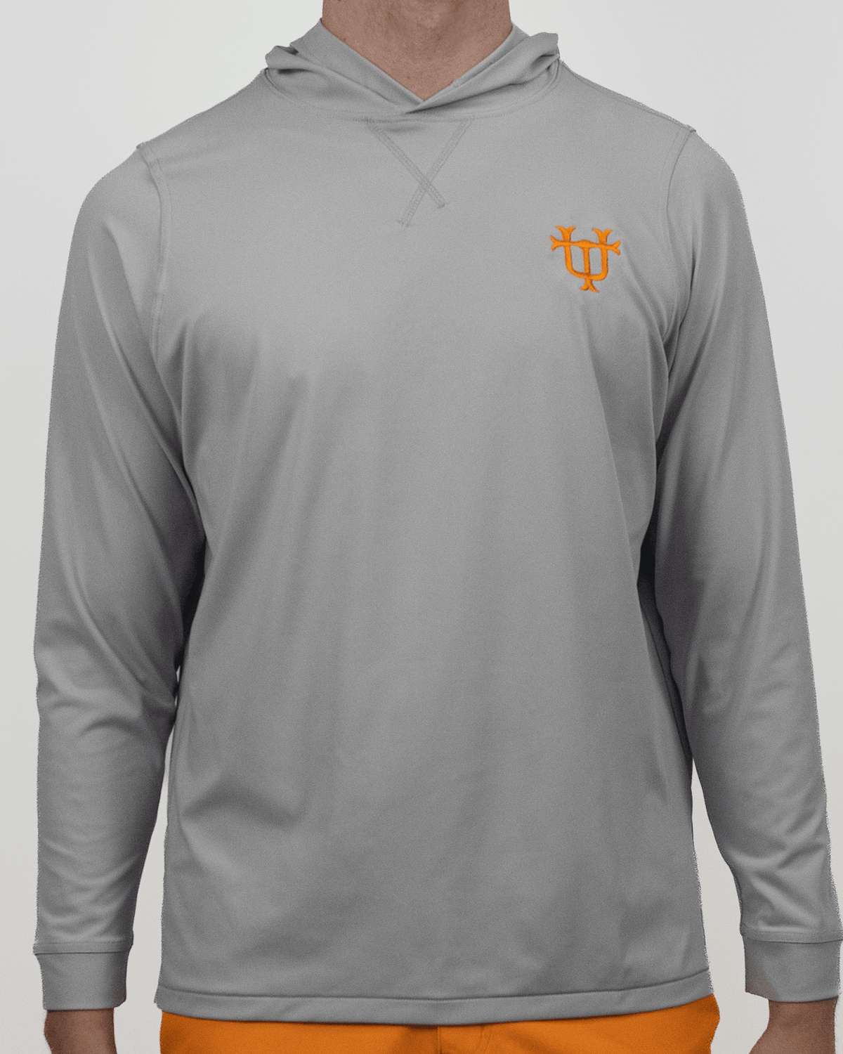 Vintage Tennessee Gray Golf Hoodie - The Volunteer Club