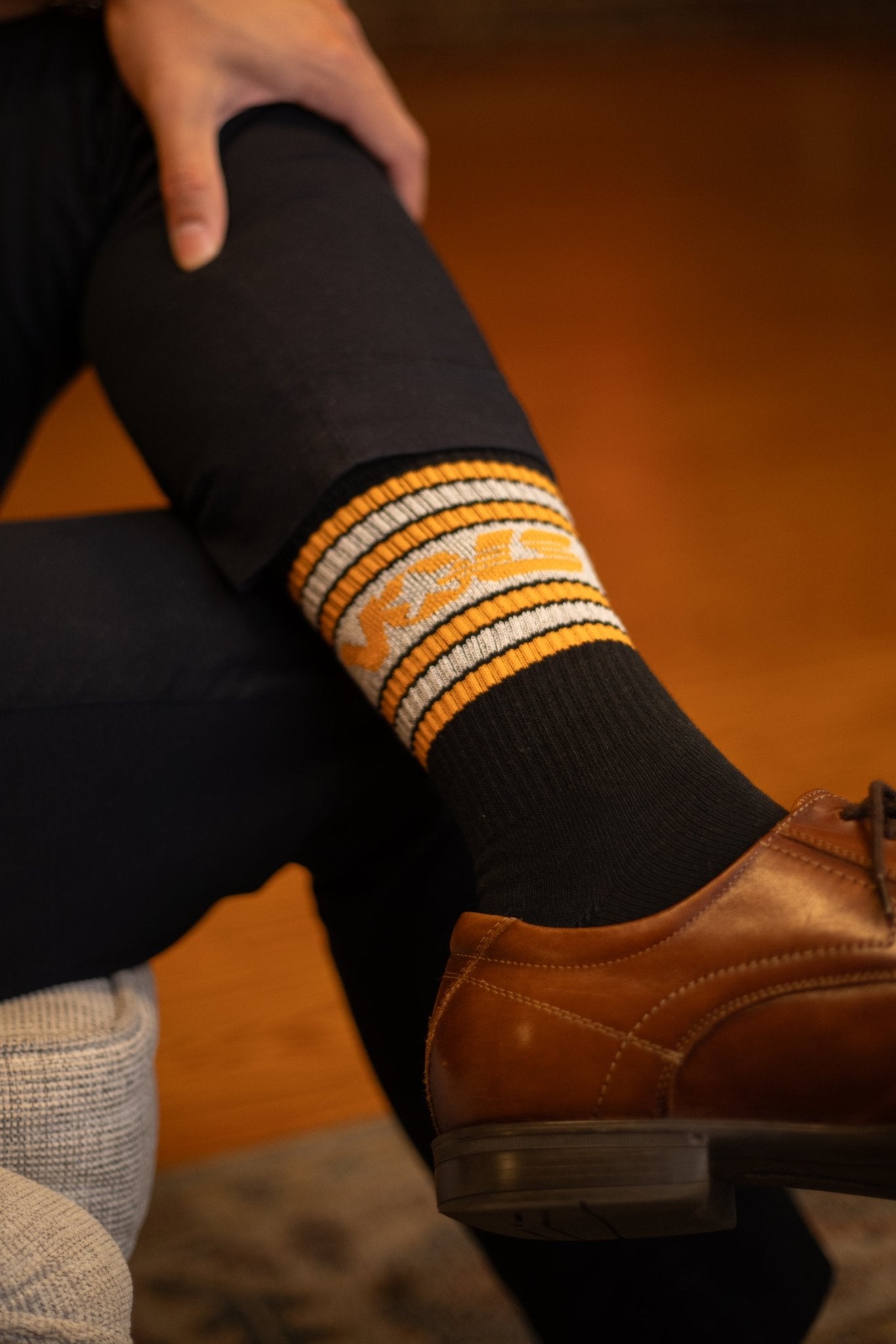 Vol Club x Hippy Feet Dark Mode Socks - The Volunteer Club