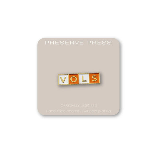 VOLS Enamel Lapel Pin - The Volunteer Club
