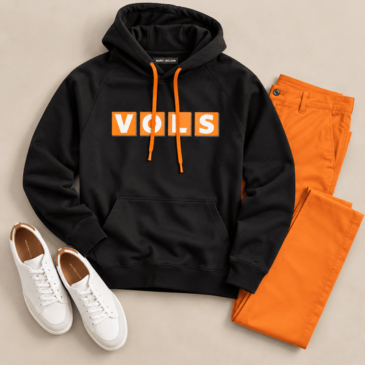 Vols Scoreboard Hoodie - Black - The Volunteer Club
