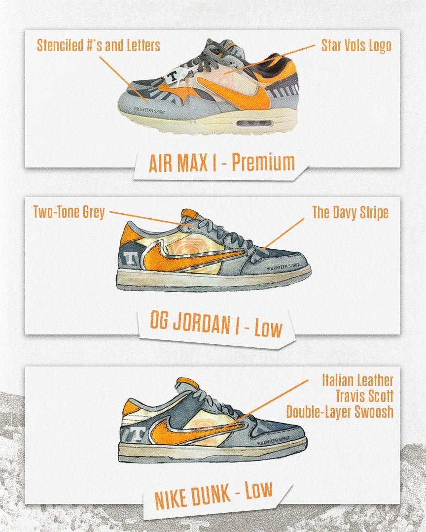 Volunteer Spirit Custom Sneakers - The Volunteer Club