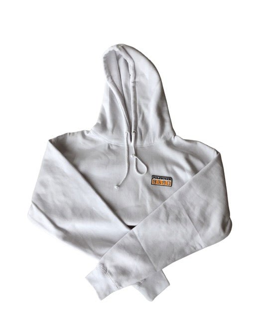 White Volunteer Club Hoodie - The Volunteer Club